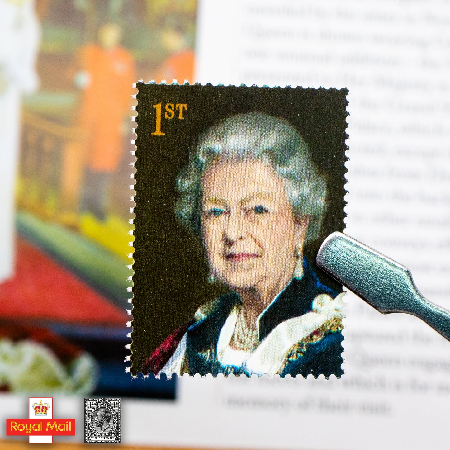 #485: 2013年 英女皇60年畫像 紀念郵票展示包