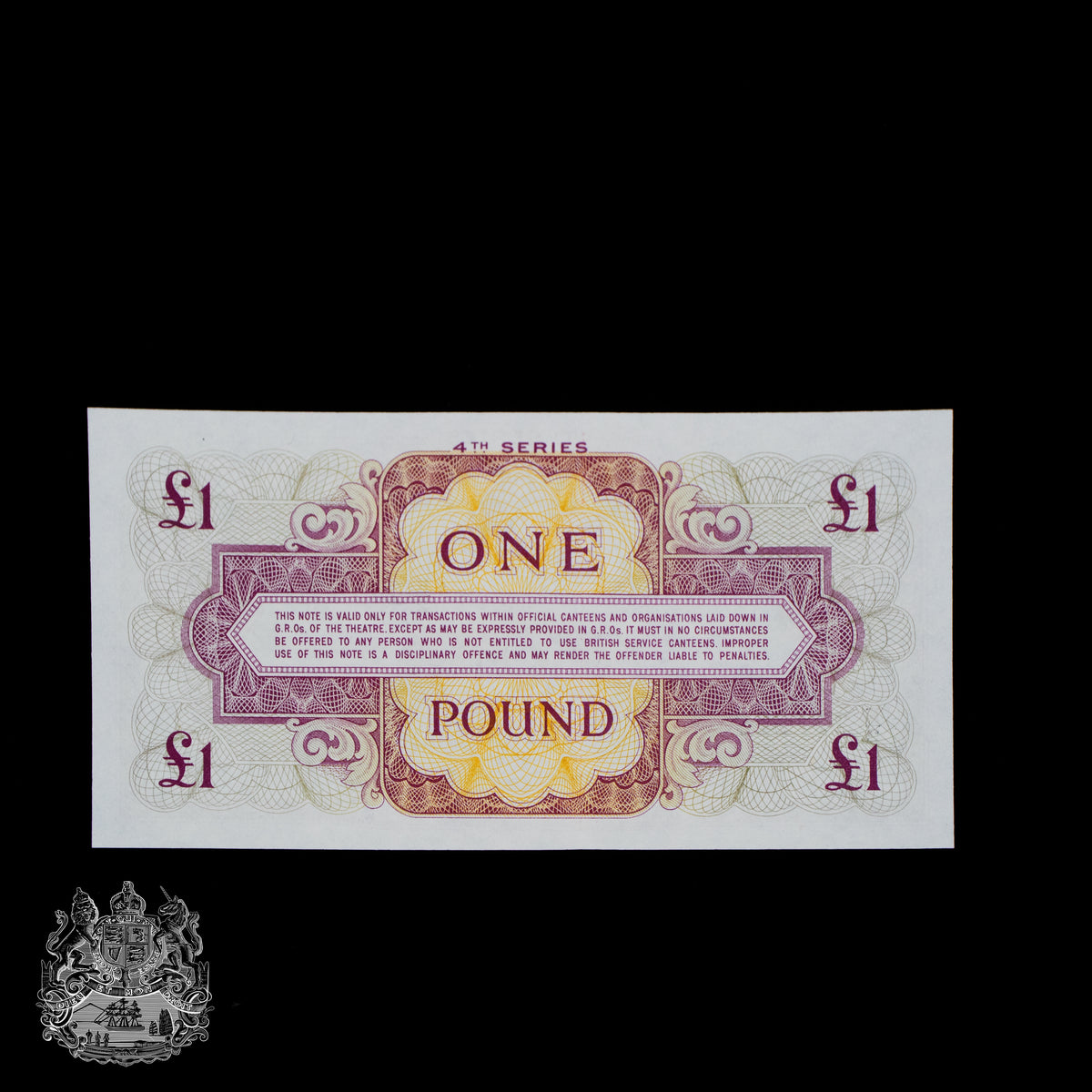 BAFSV 4th Series £1 - The Lanes HK