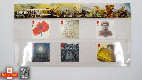 #501: 2014 The Great War 1914 Presentation Pack - The Lanes HK