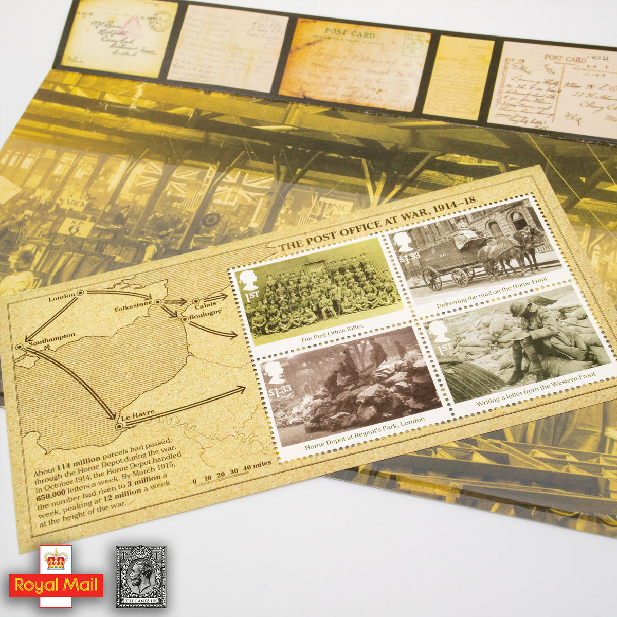 #527：2016年《第一次世界大戰1916》紀念套裝 - The Lanes HK