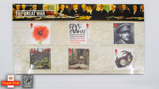 #561: 2018 The Great War 1918 Presentation Pack