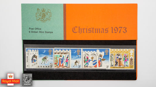 #057: 1973年 聖誕節 紀念郵票展示包