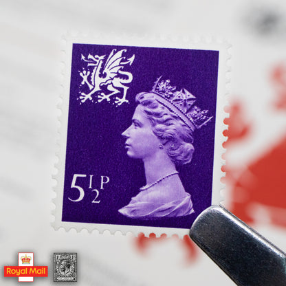 #063: 1974年 威爾斯地區 流通郵票展示包
