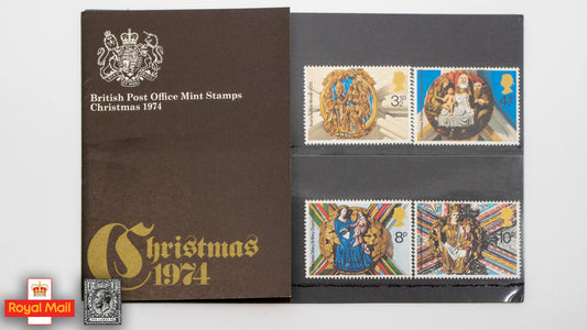 #067: 1974年 聖誕節 紀念郵票展示包