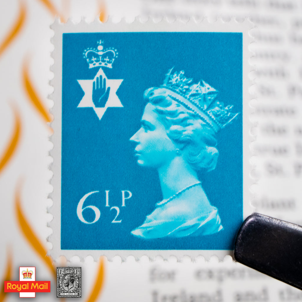 #084: 1976年 北愛爾蘭地區 流通郵票演示包 - The Lanes HK