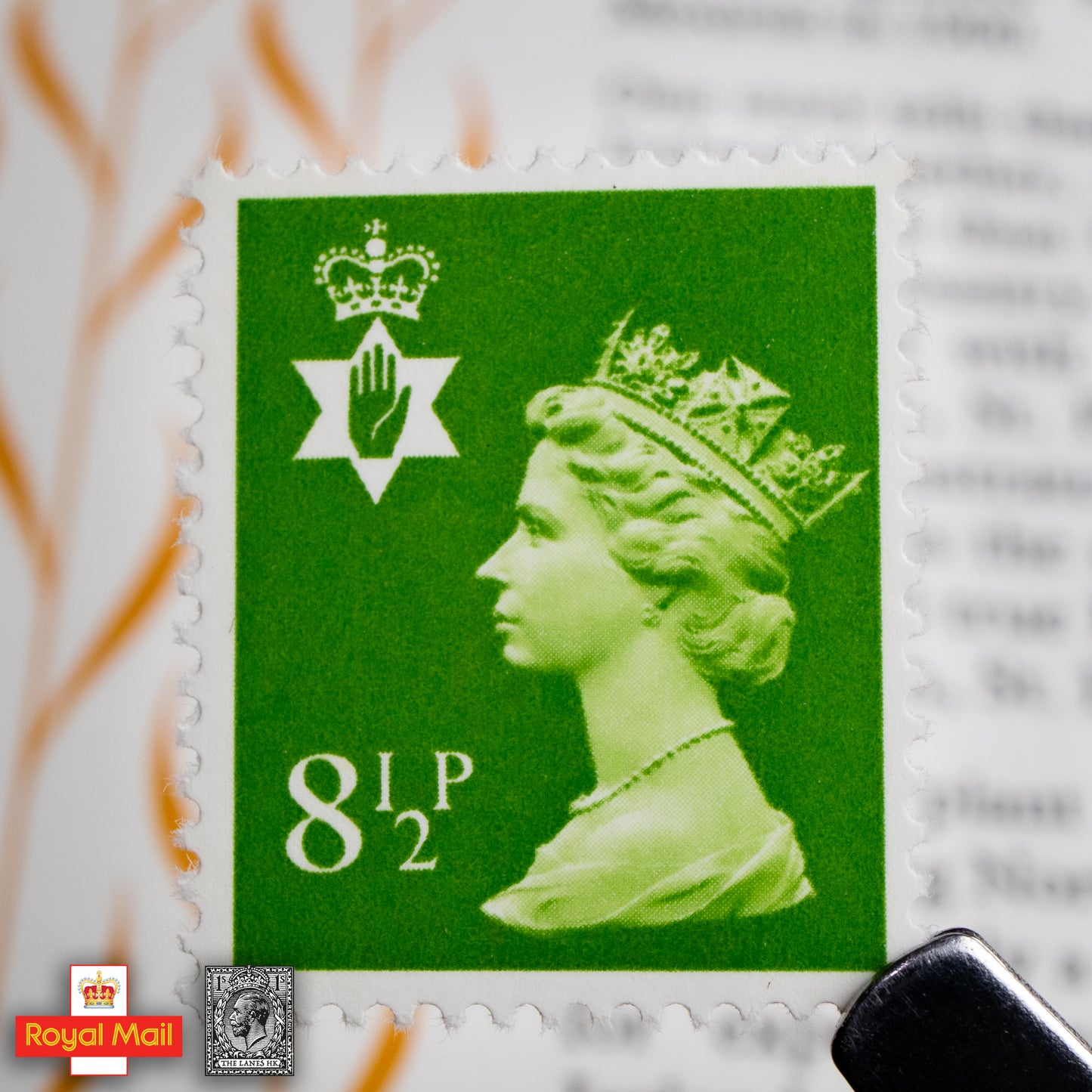 #084: 1976年 北愛爾蘭地區 流通郵票演示包 - The Lanes HK
