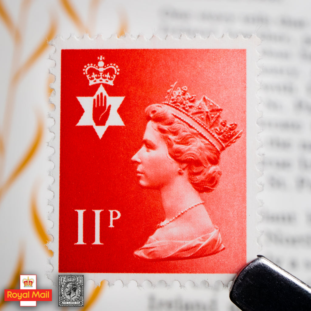 #084: 1976年 北愛爾蘭地區 流通郵票演示包 - The Lanes HK