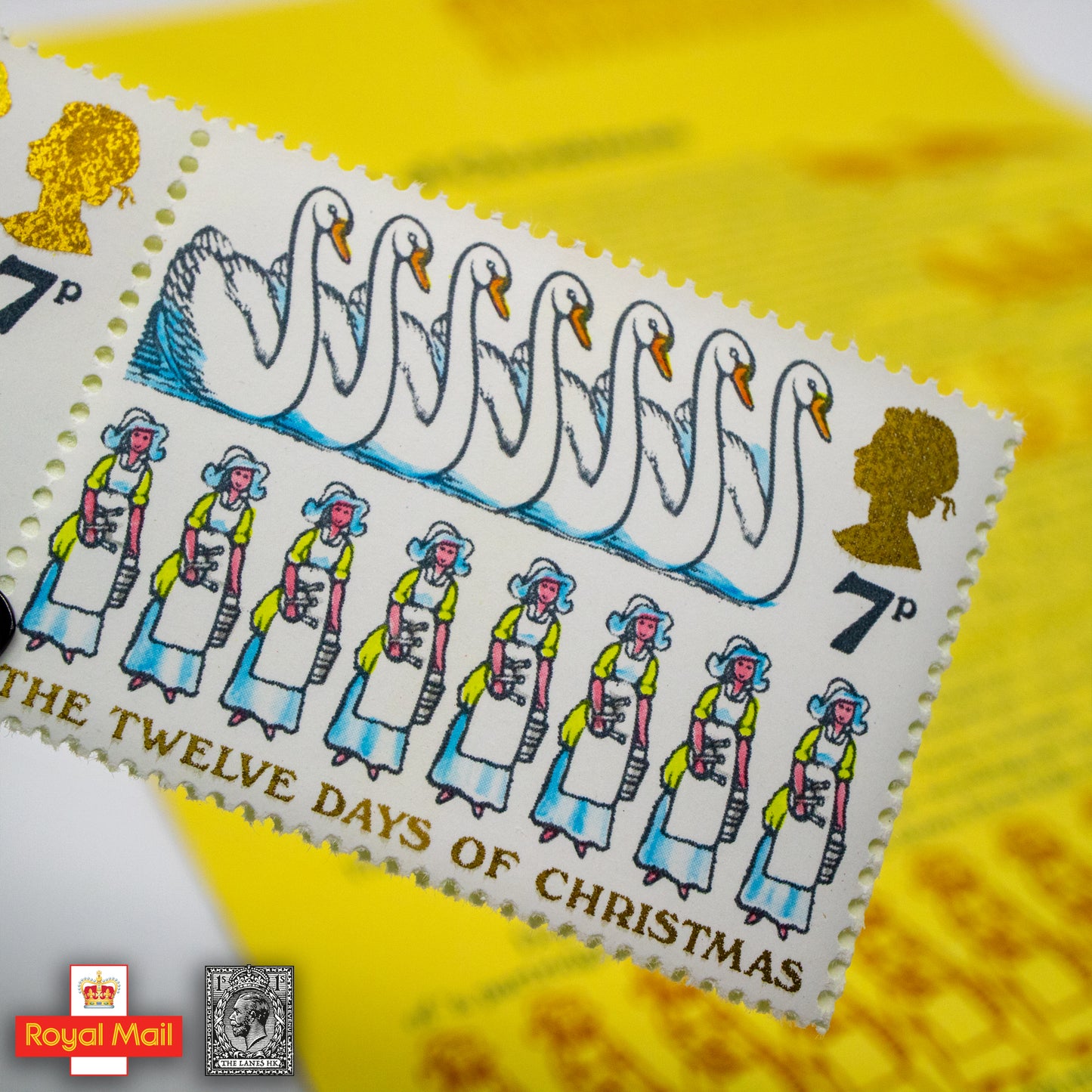 #097: 1977年 聖誕節 紀念郵票展示包