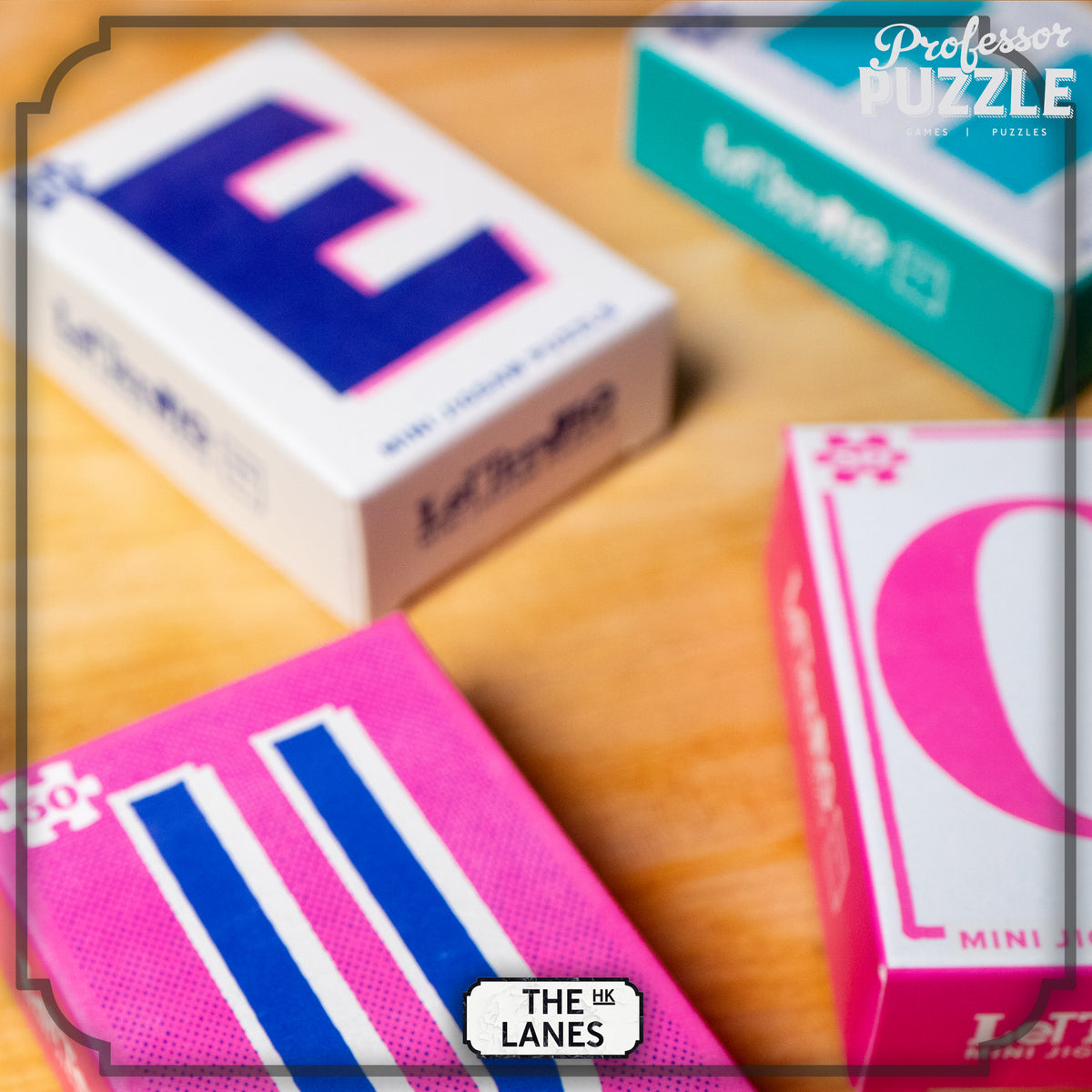 LetterJig 50塊字母拼圖 - The Lanes HK