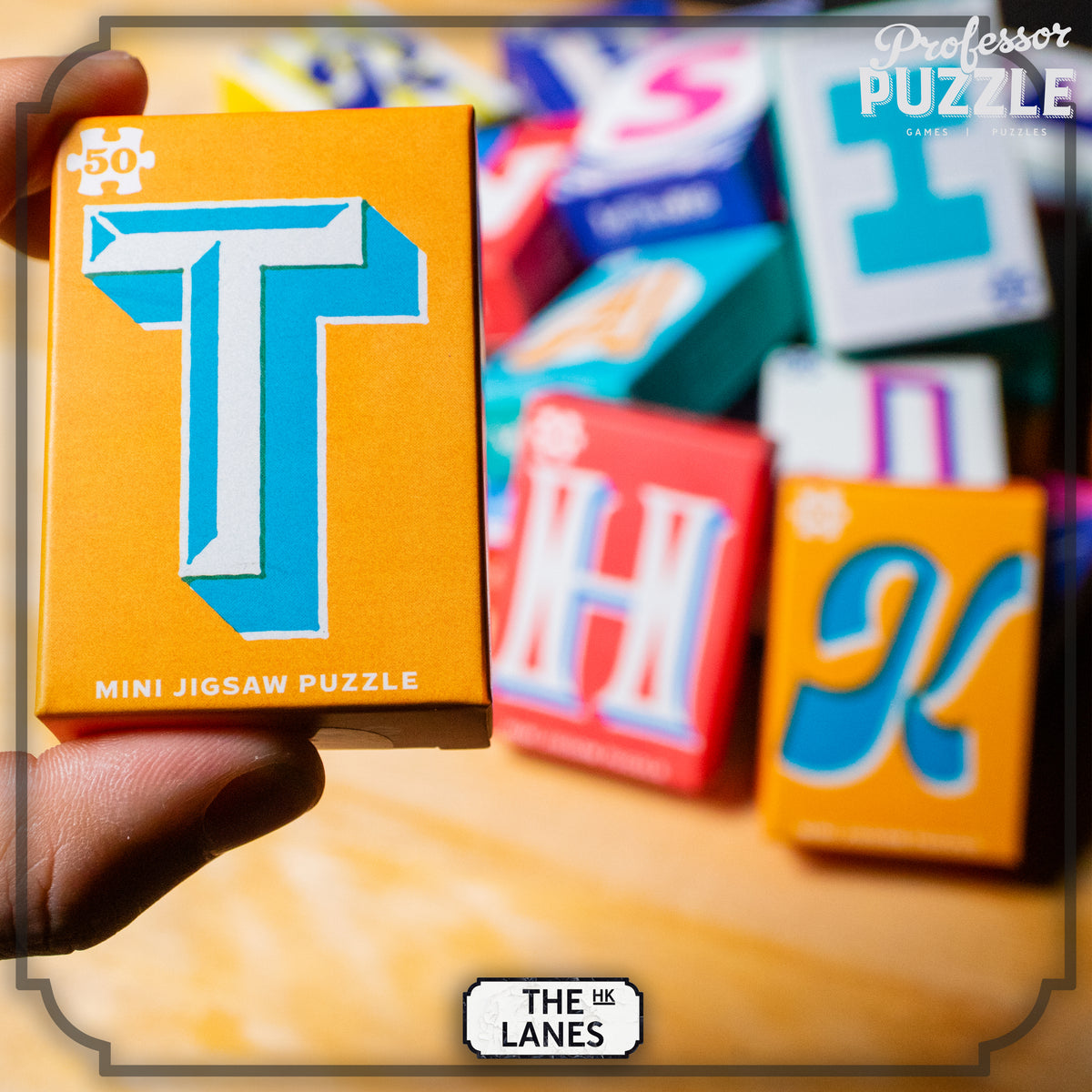 LetterJig 50塊字母拼圖 - The Lanes HK