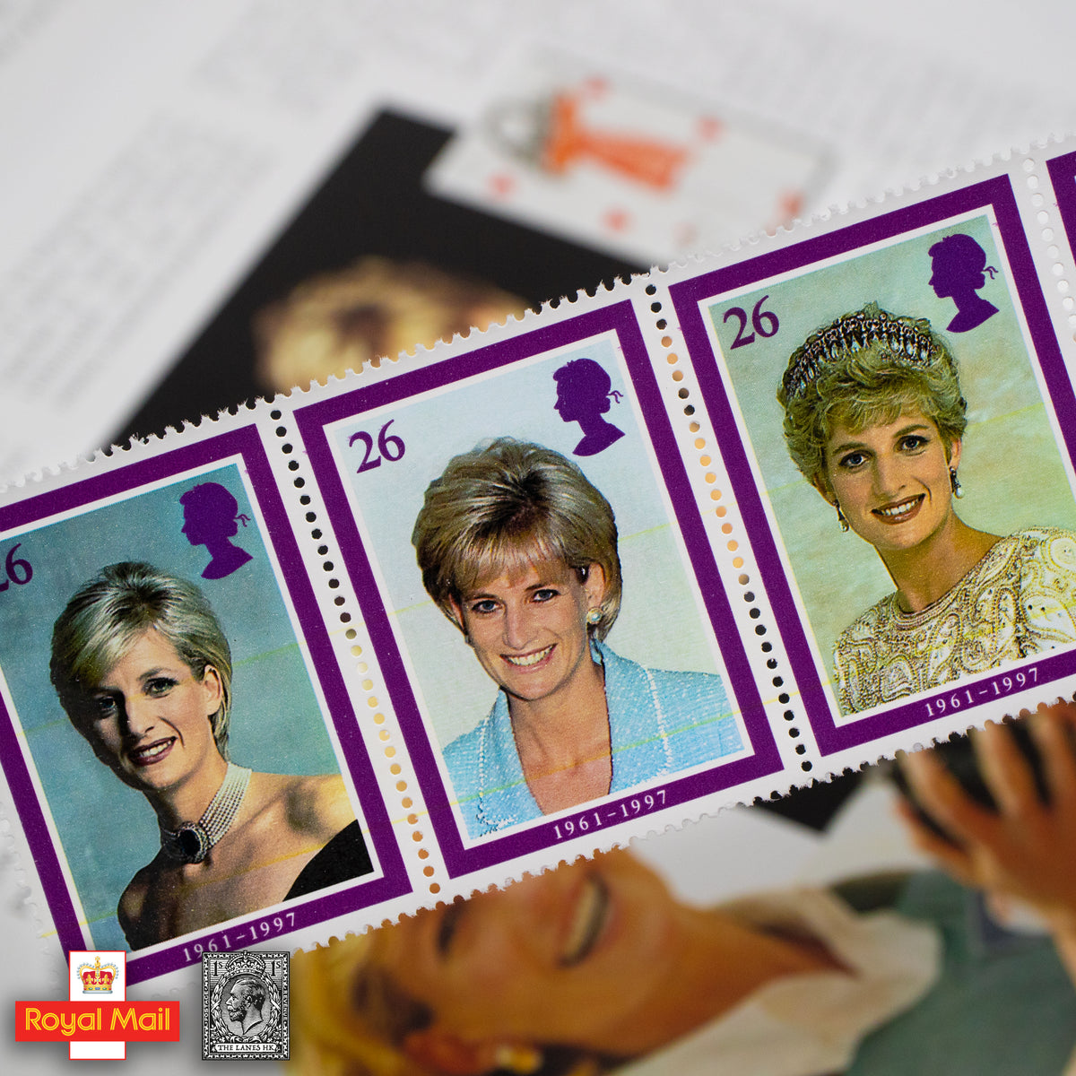 #N/A: 1998 Diana Princess of Wales Commemorative Presentation Pack - The Lanes HK