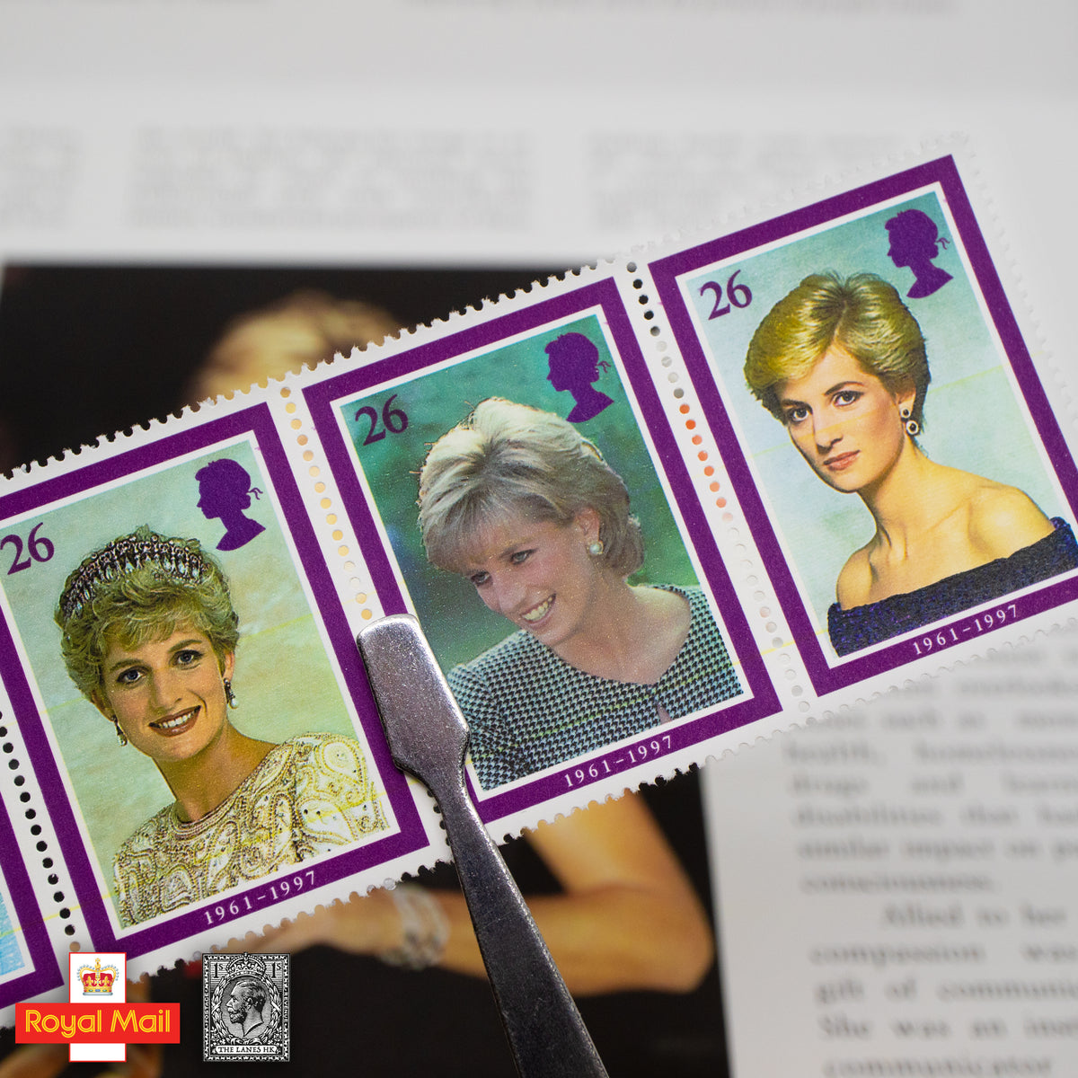 #N/A: 1998 Diana Princess of Wales Commemorative Presentation Pack - The Lanes HK